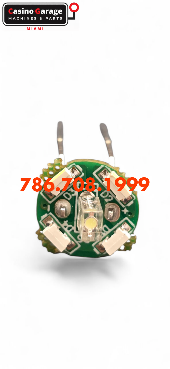 IGT Crystal iDeck Led bulb repplacement for Spin Button Ideck button