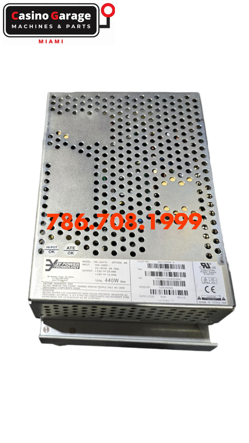 Igt Avp - 440W Power Supply Supplies