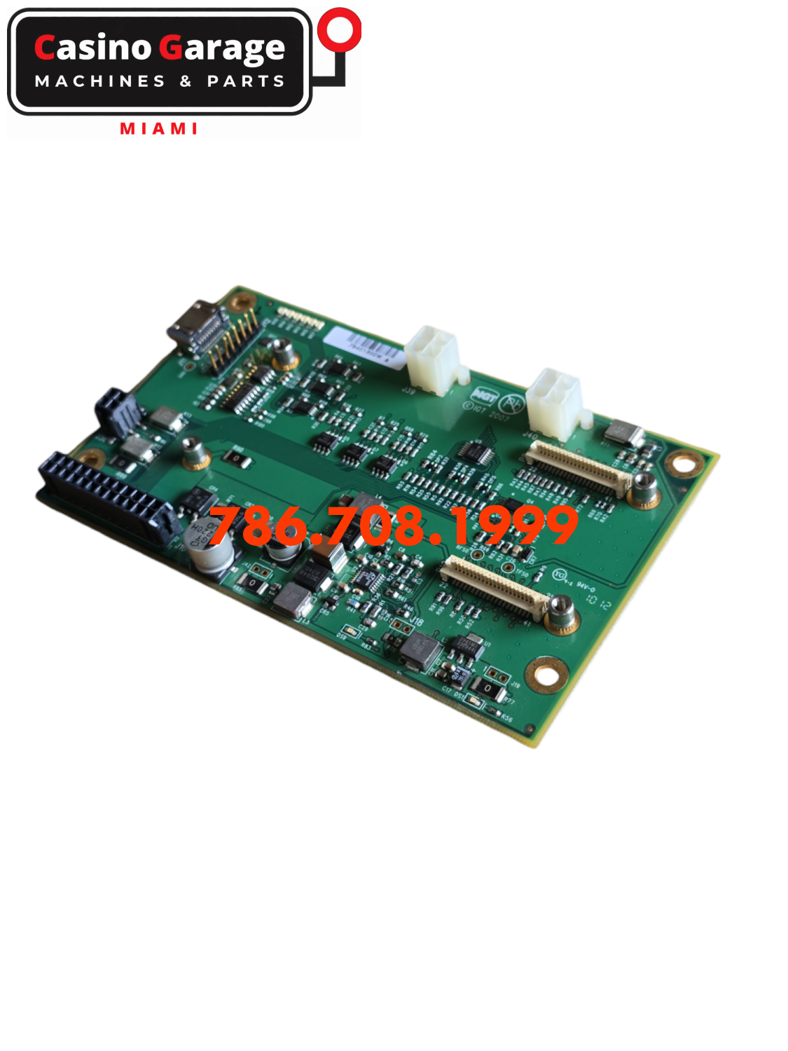 Igt G20 Controller Board 75401300W For Dynamic Button Panel Used