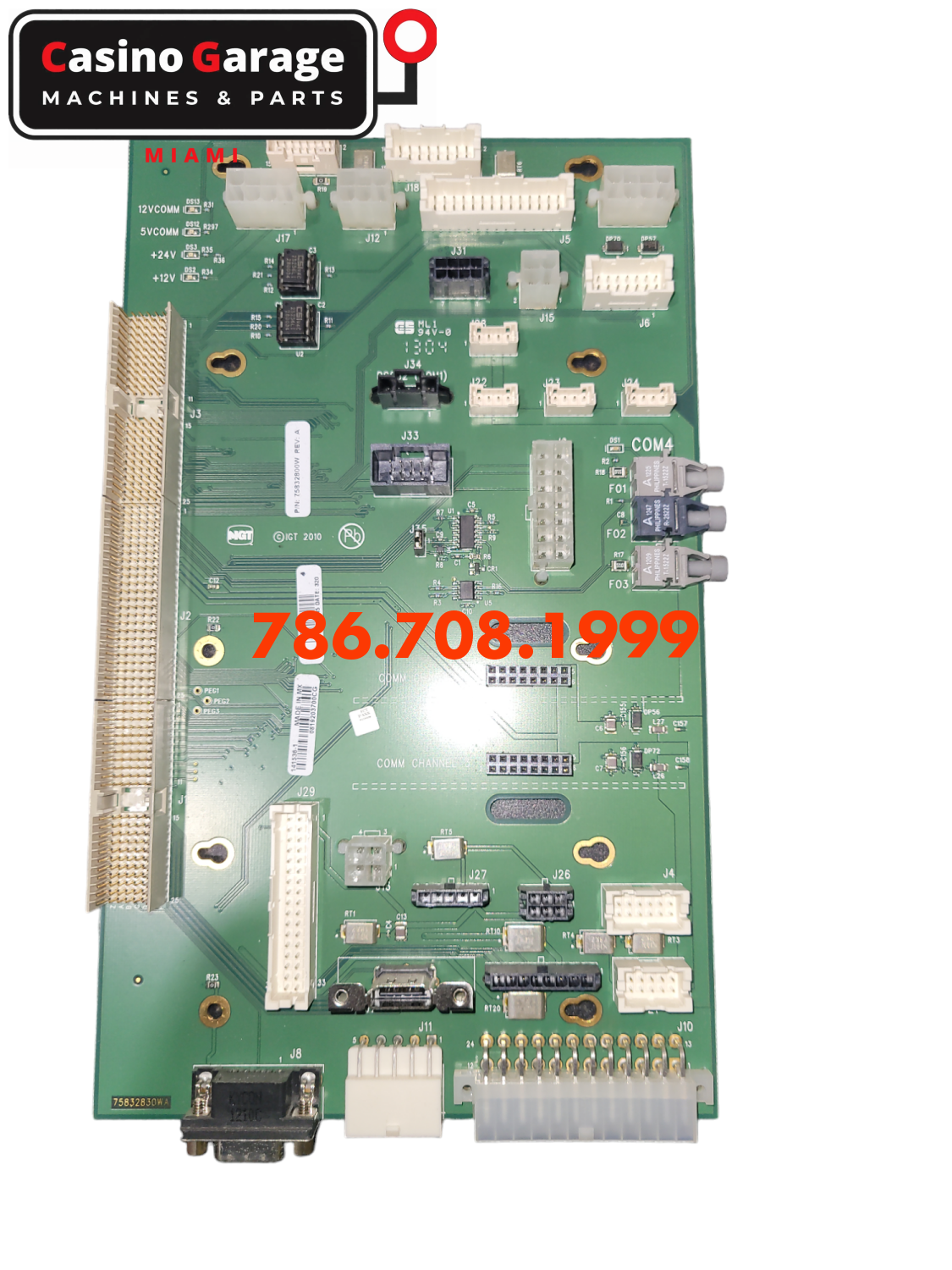 Igt G20/G23 - Backplane Cpu Board Back Plane
