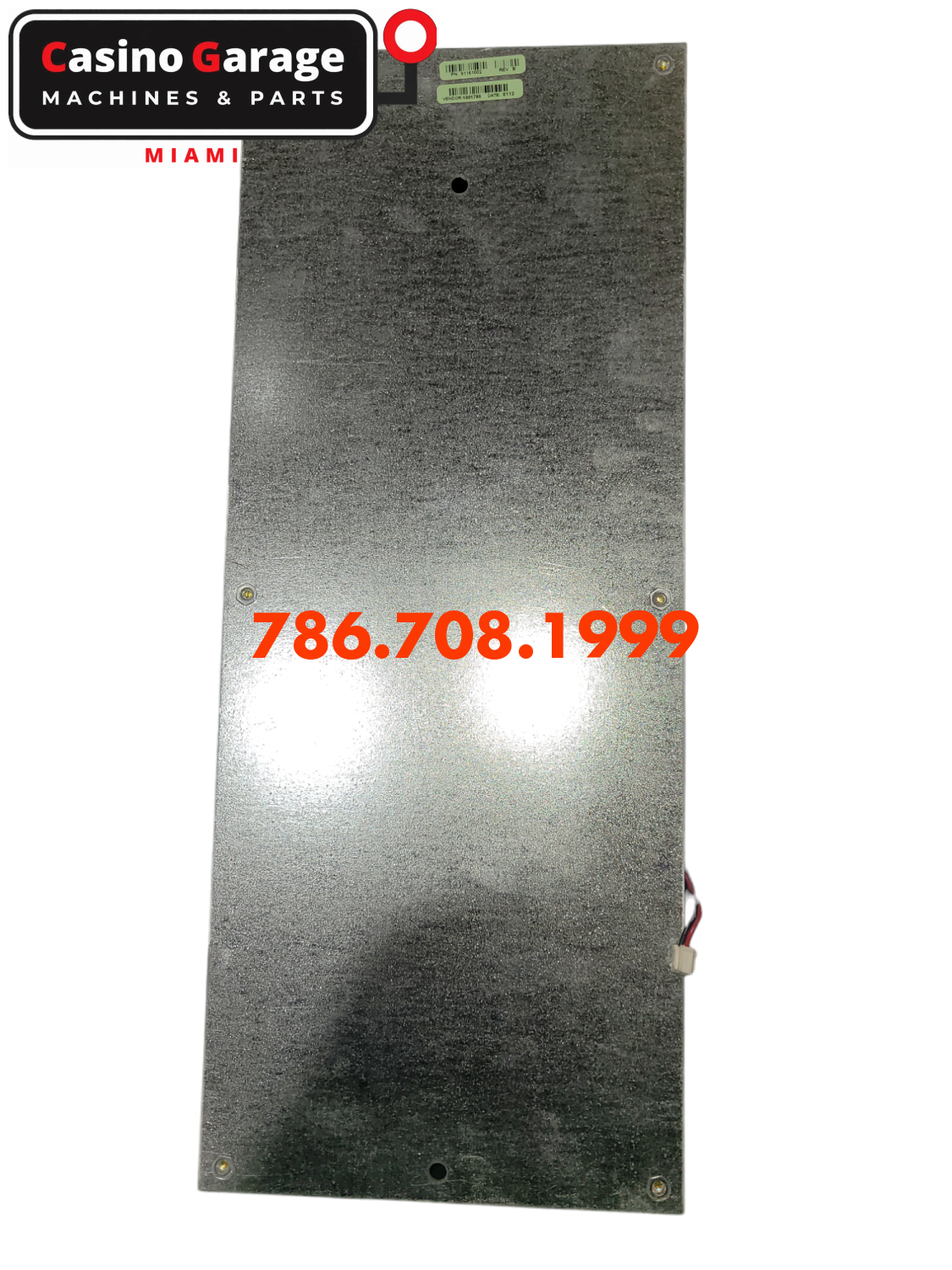 Igt G20/G23 - Smld Backplane Board W/ Batteries + Metal Back Plane