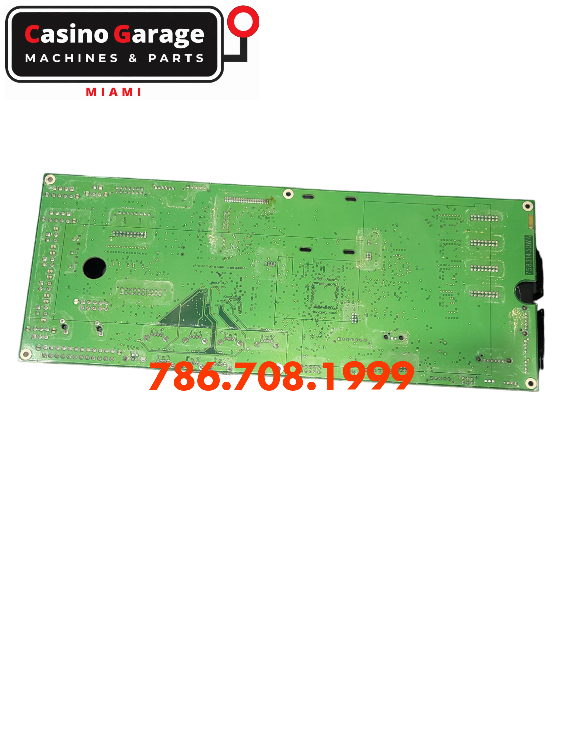 Igt G20/G23 - Smld Backplane Board W/O Batteries + Metal Back Plane