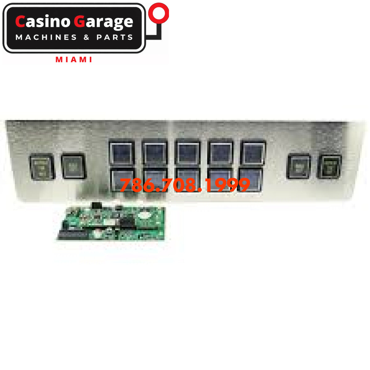 Igt G20 Oled Button Panel Assy With Controller And Ribbon Cable