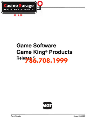 IGT Game King Products Release 5