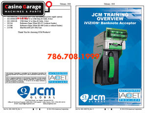 JCM iVizion Banknote Acceptor Training Overview