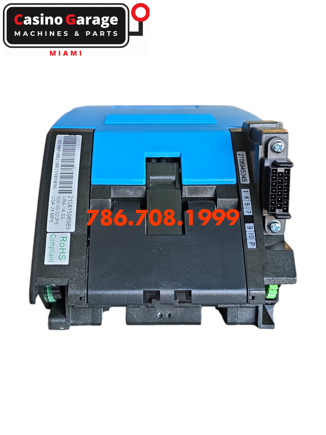Jcm Uba-14 Pin- Head Only Bill Validators