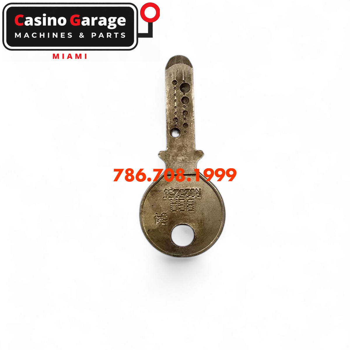 Key Flat Barrel Code BGAR02525J Key