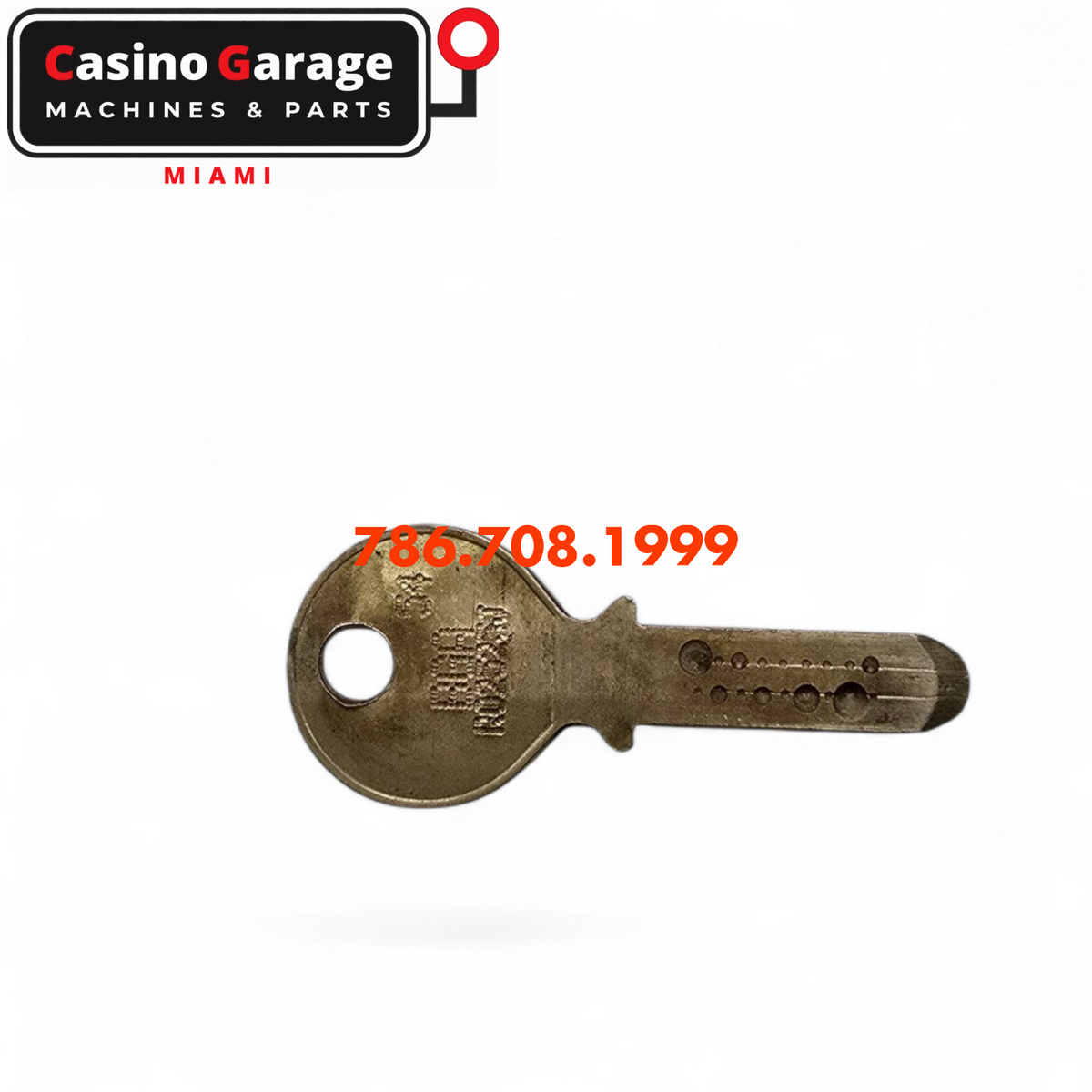 Key Flat Barrel Code BGAR02525J Key