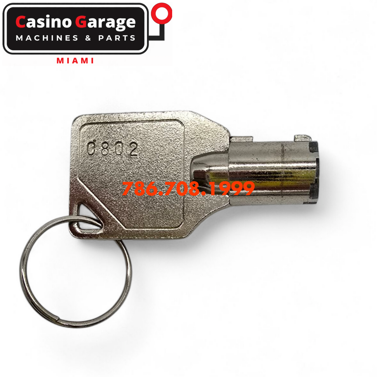 Key Round Barrel Code 0802 Key