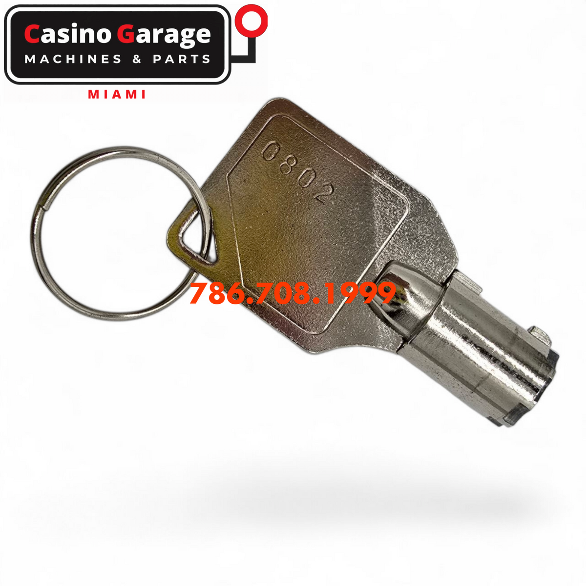 Key Round Barrel Code 0802 Key