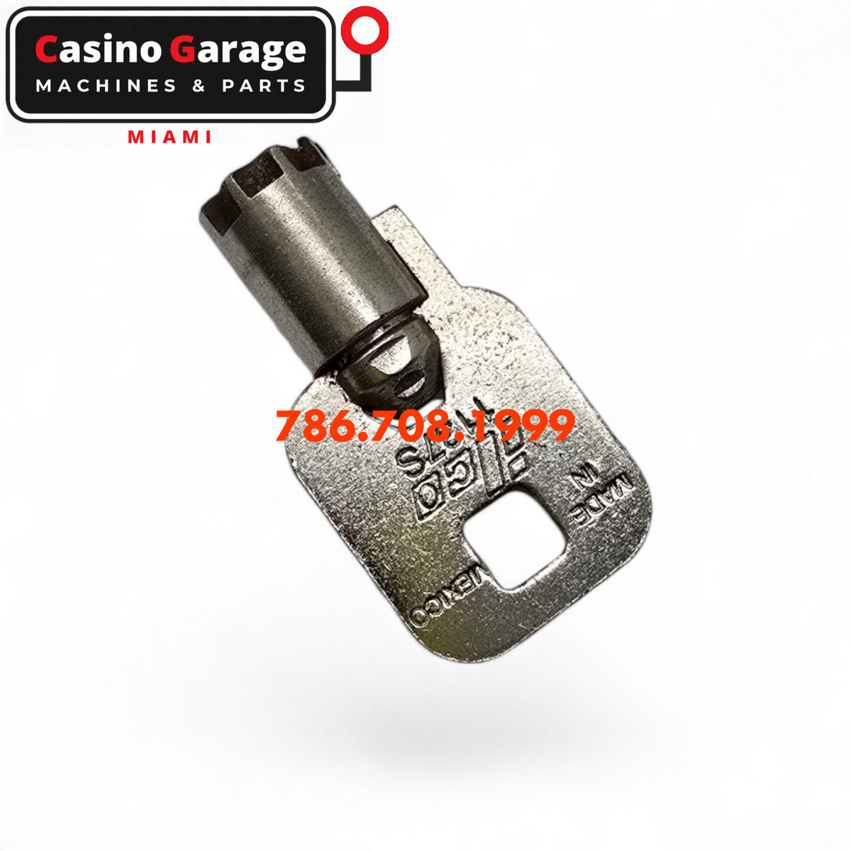 Key Round Barrel Code 1137S Key