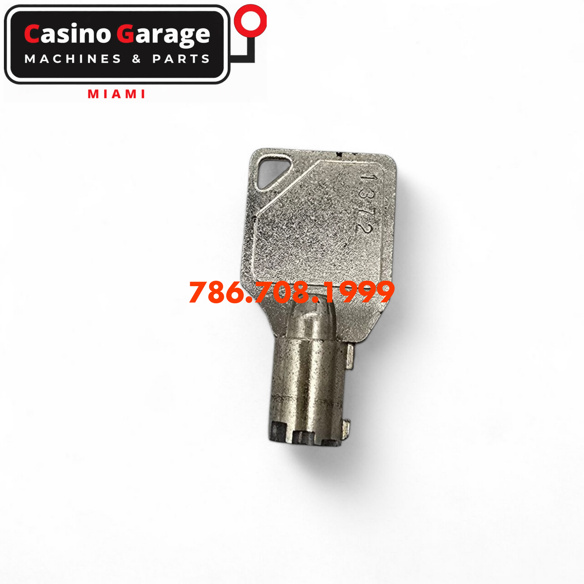 Key Round Barrel Code 1372 Key