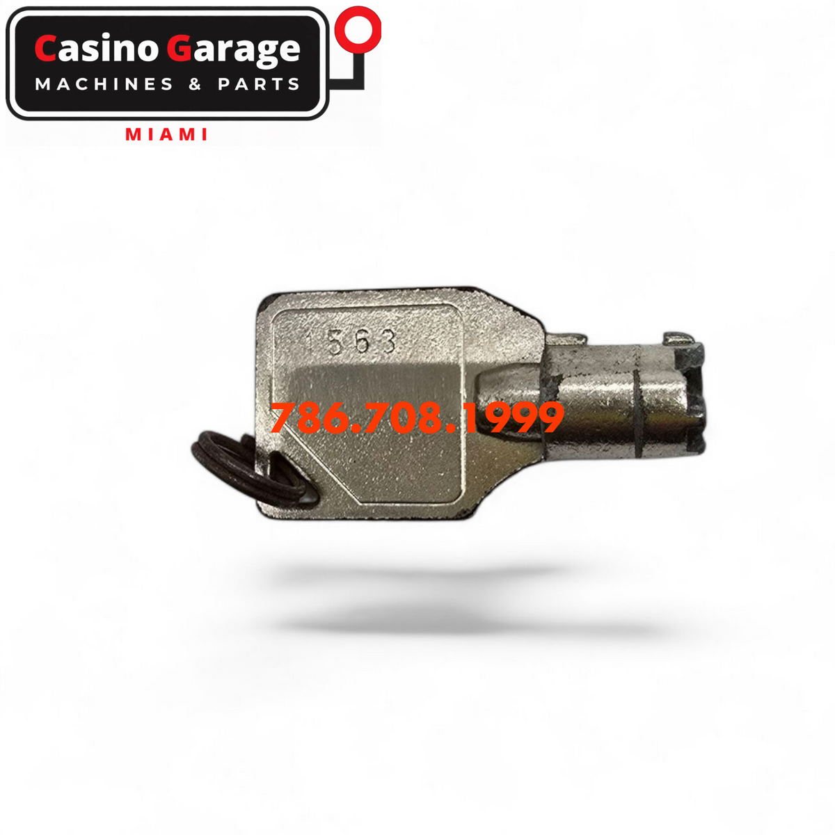 Key Round Barrel Code 1563 Key