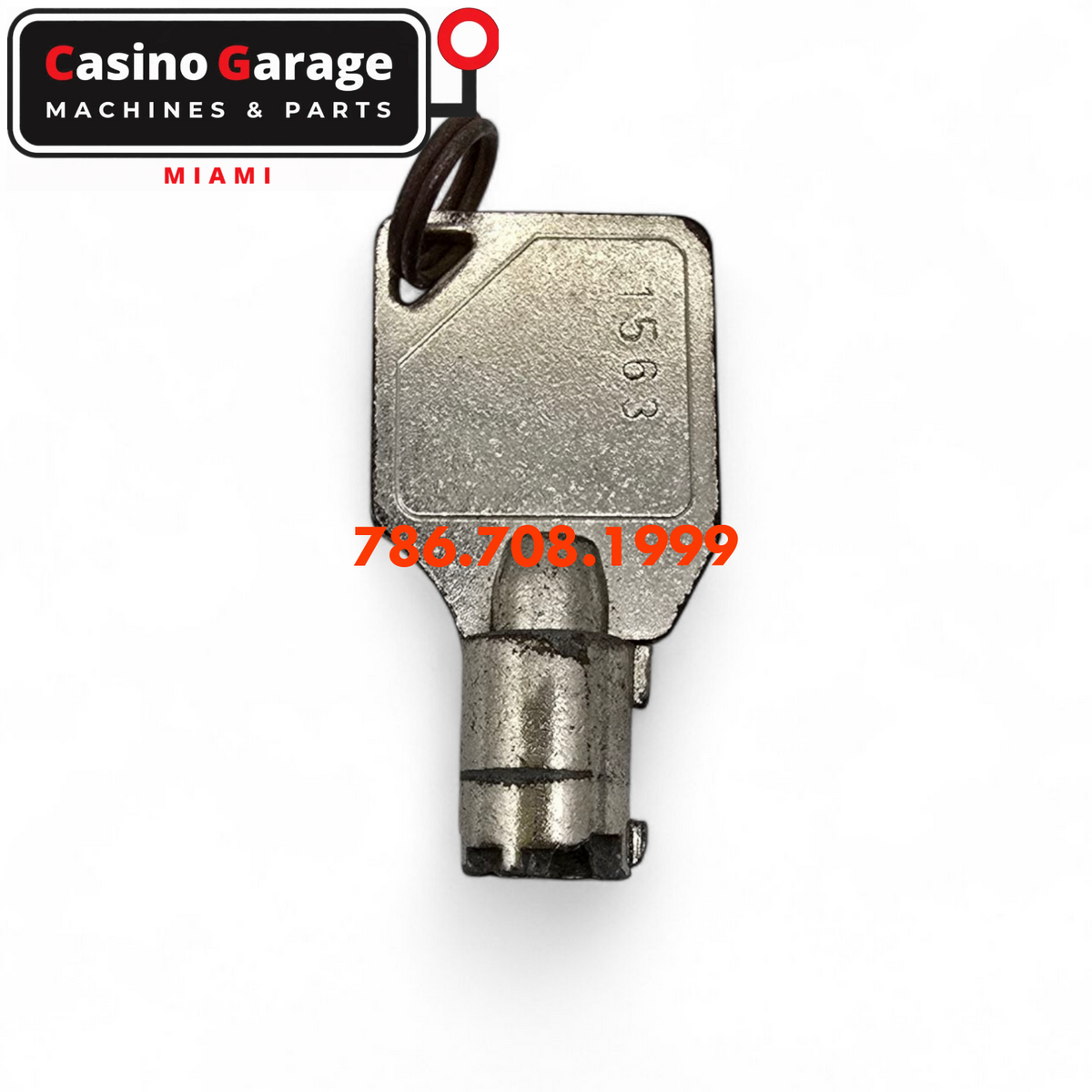 Key Round Barrel Code 1563 Key