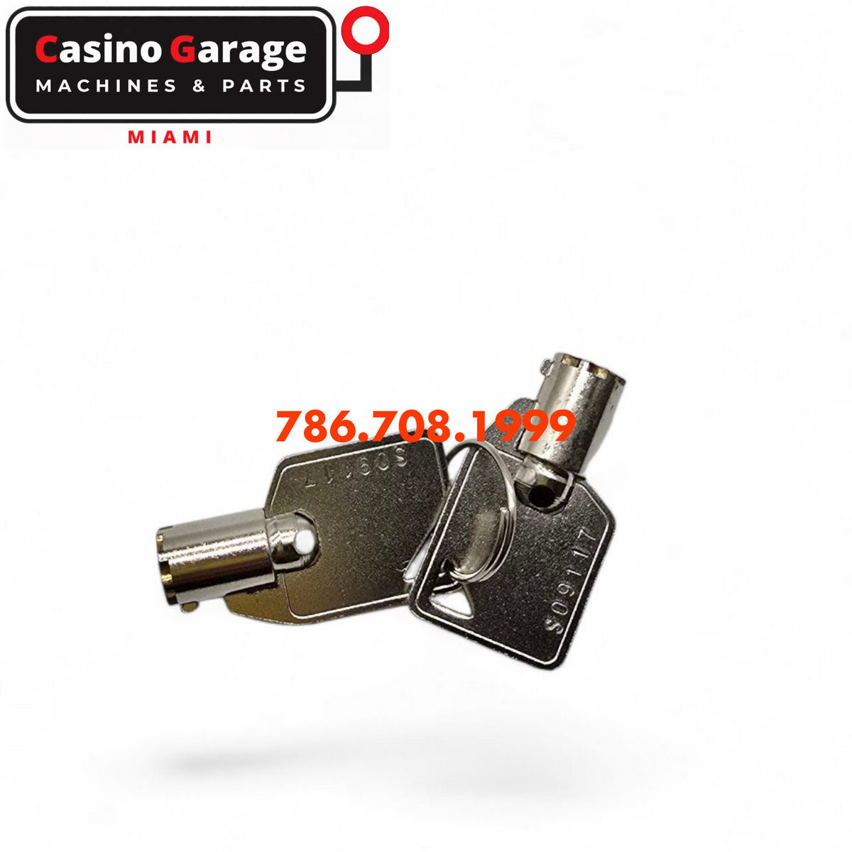 Key Round Barrel Code 509117 Key