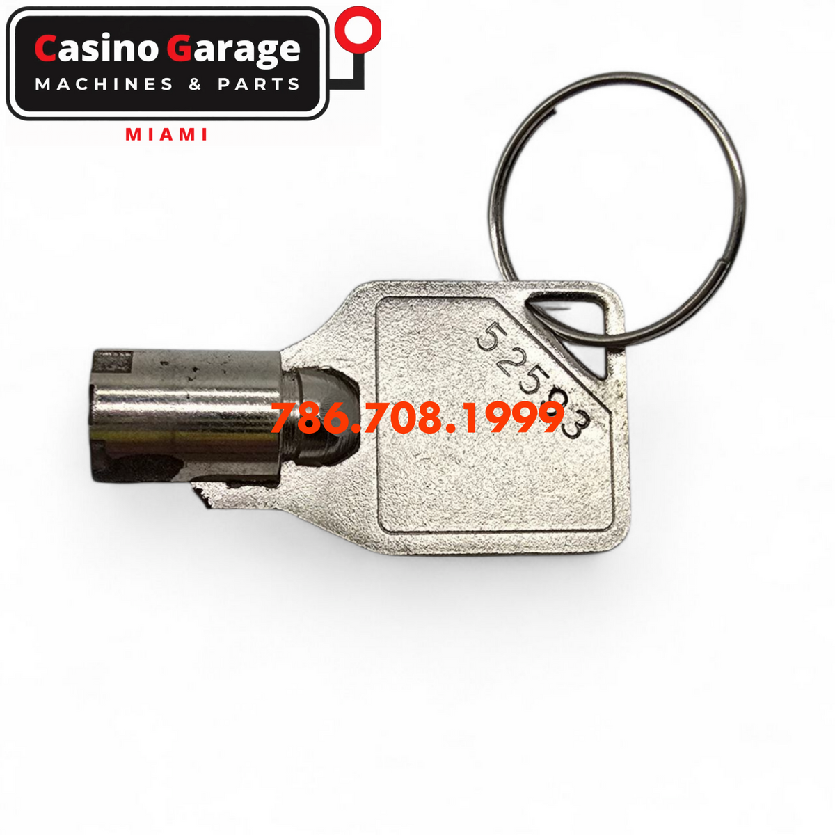 Key Round Barrel Code 52593 Key
