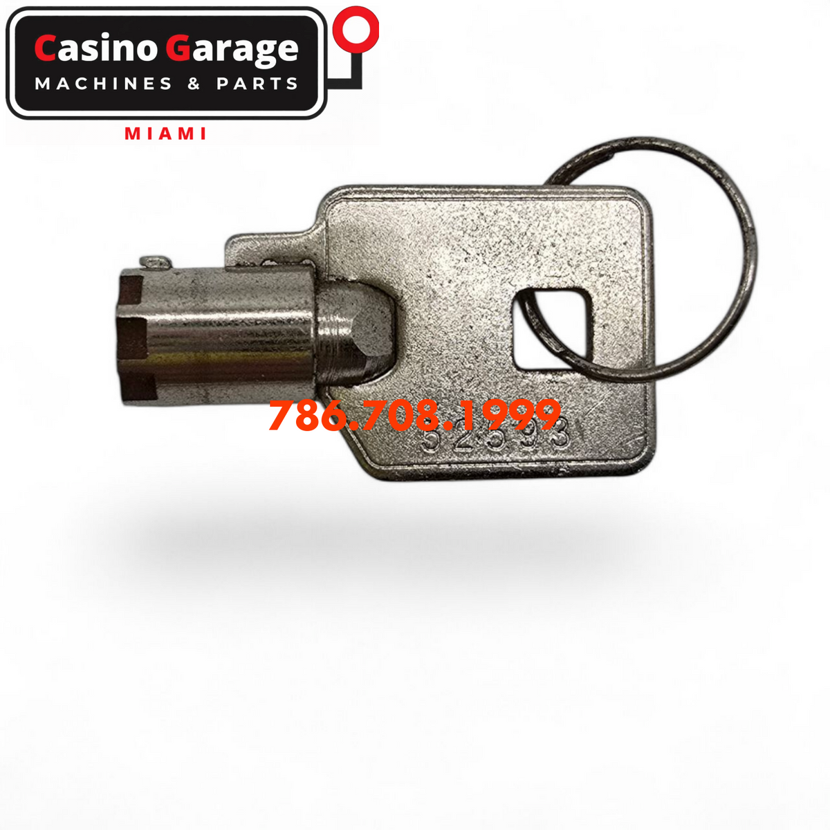 Key Round Barrel Code 52593 Key