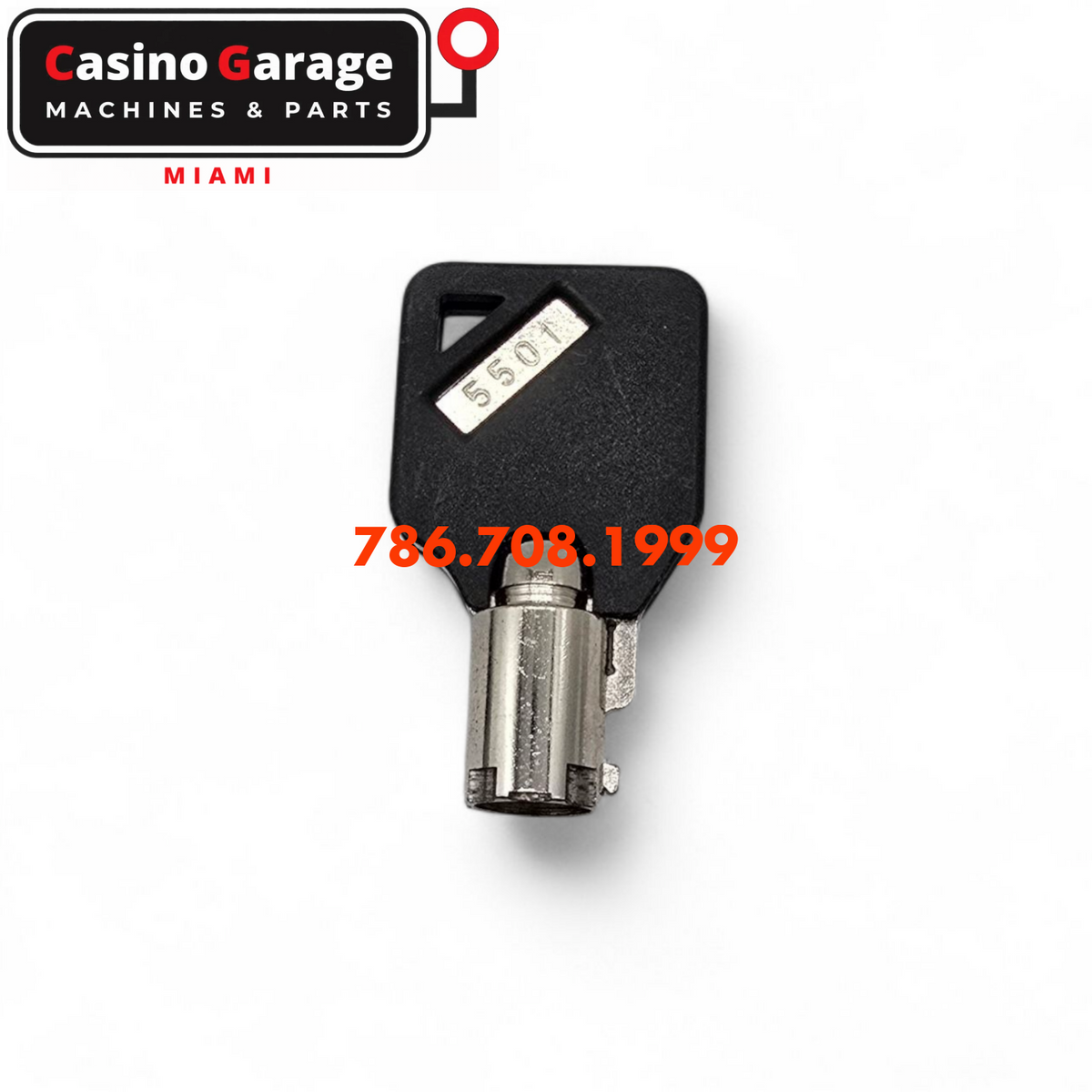 Key Round Barrel Code 5501 Key
