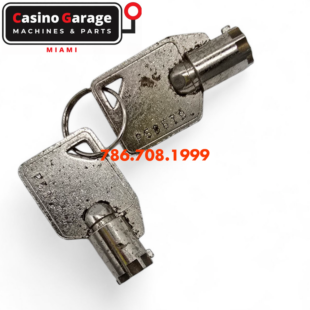 Key Round Barrel Code 58579 Key