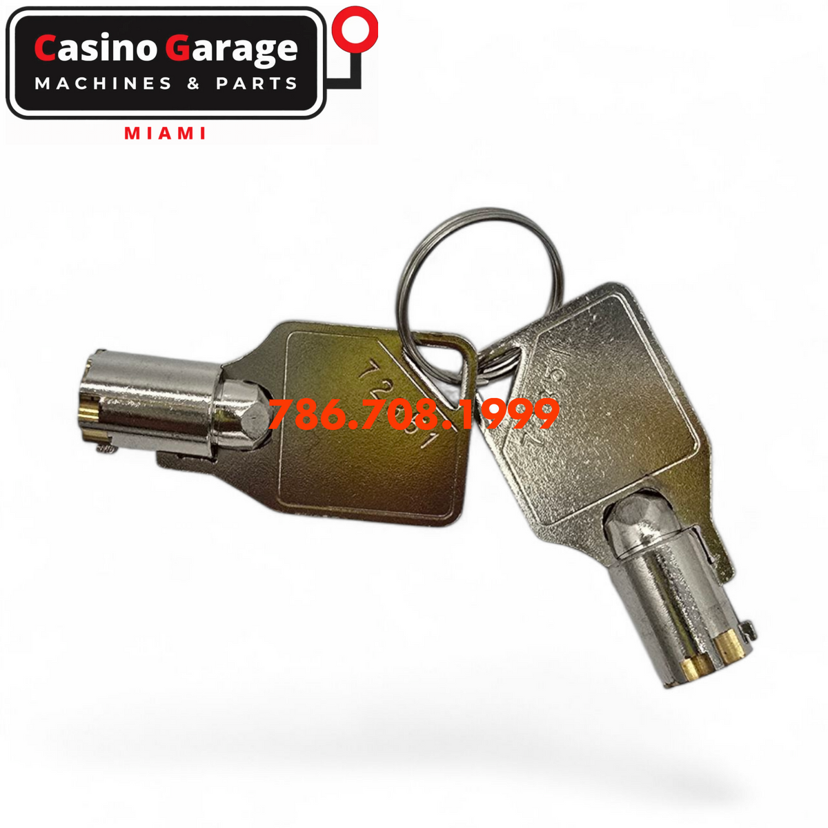 Key Round Barrel Code72351 Key