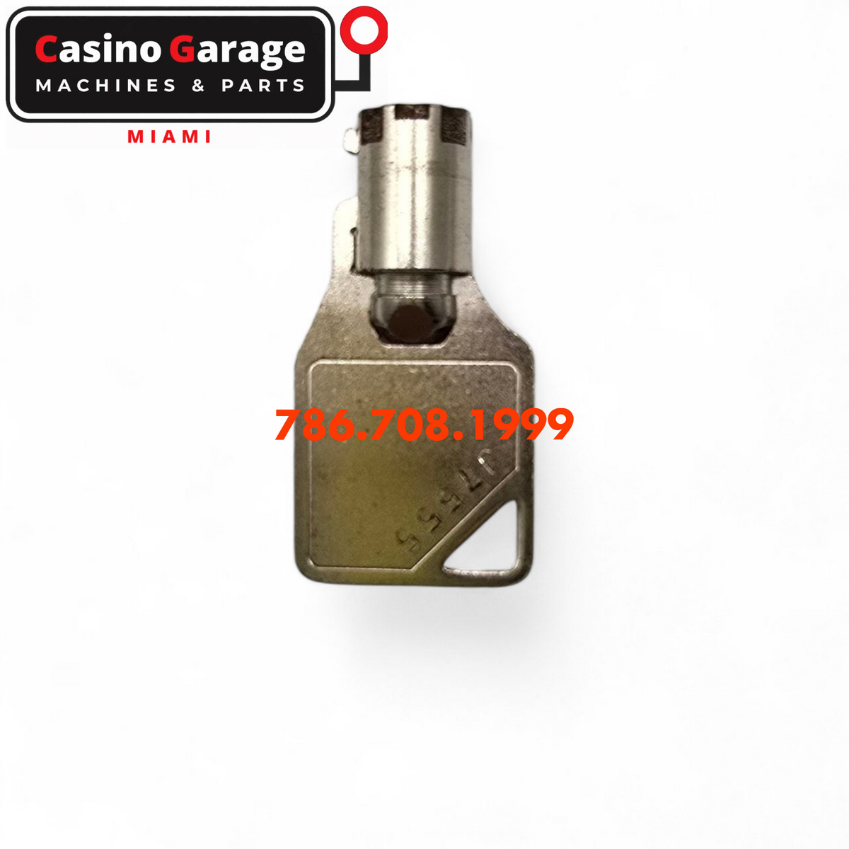 Key Round Barrel J7555 Key