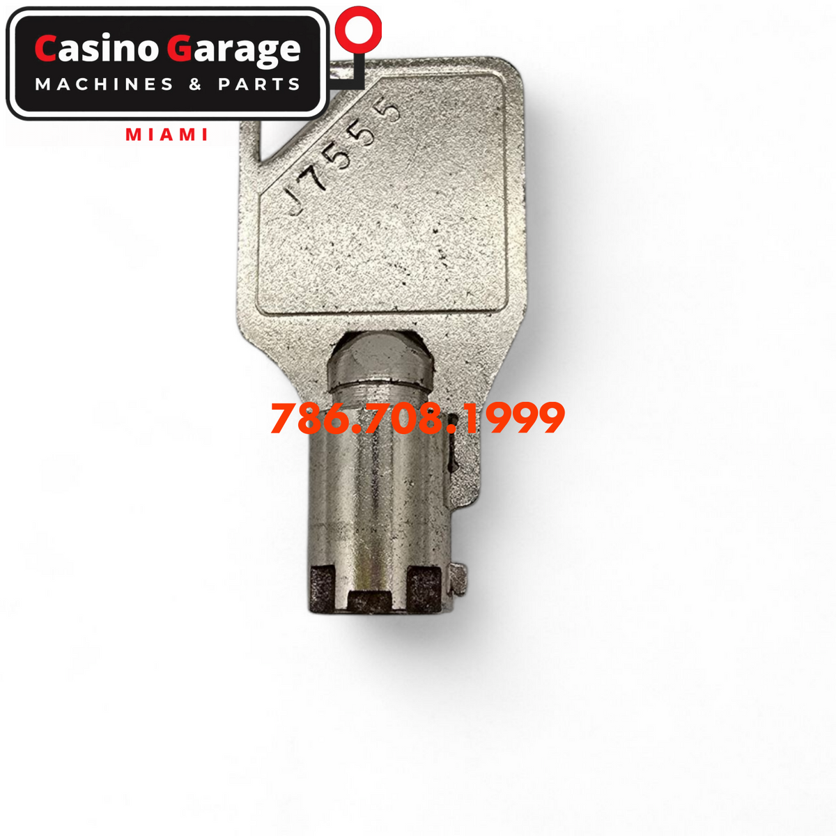 Key Round Barrel J7555 Key