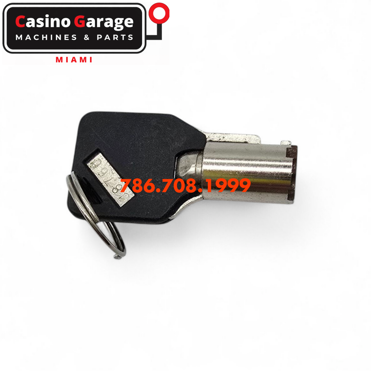 Key Round Barrel Code J8760 Key