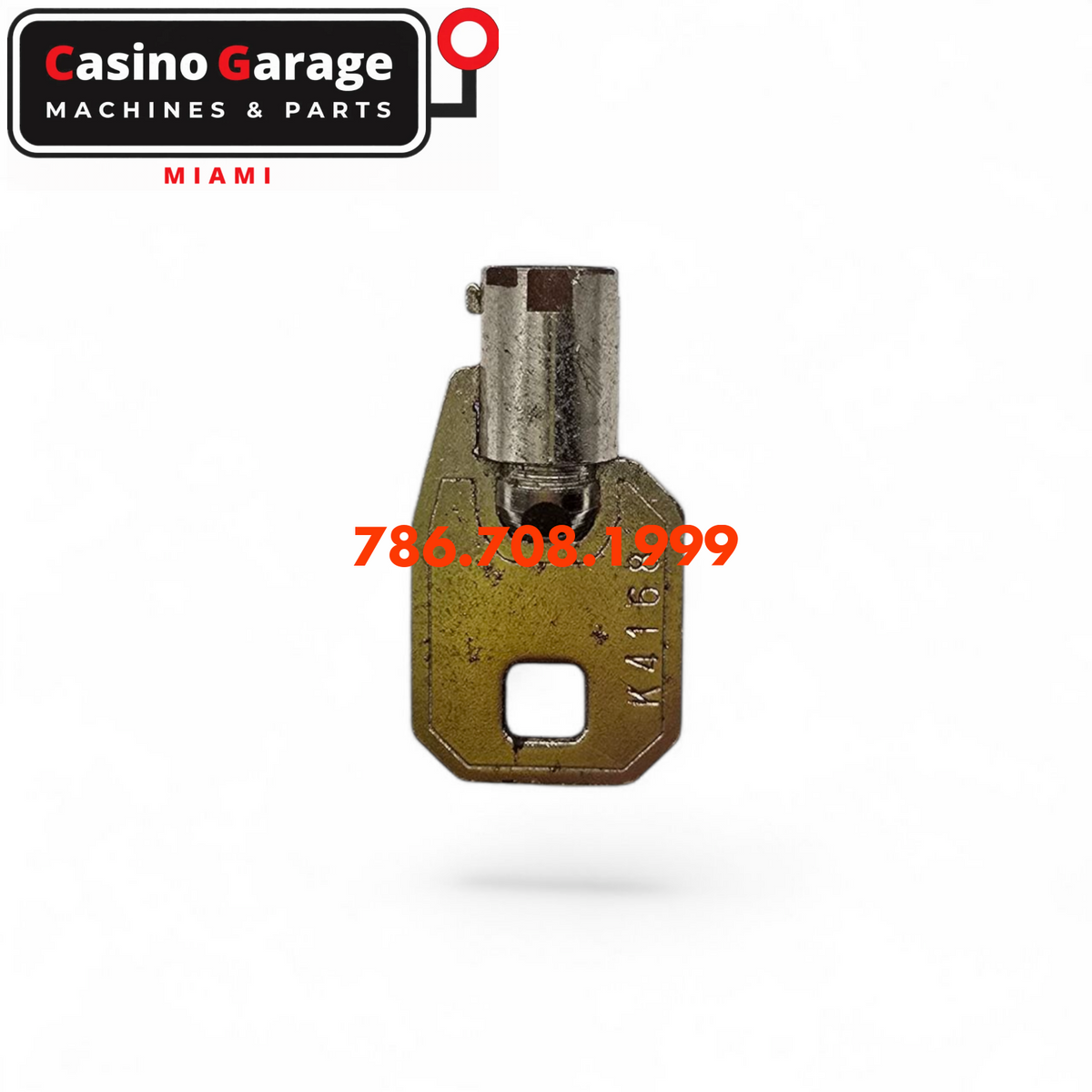 Key Round Barrel Code K4168 Key