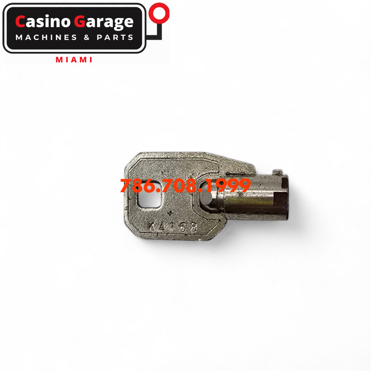 Key Round Barrel Code K4168 Key