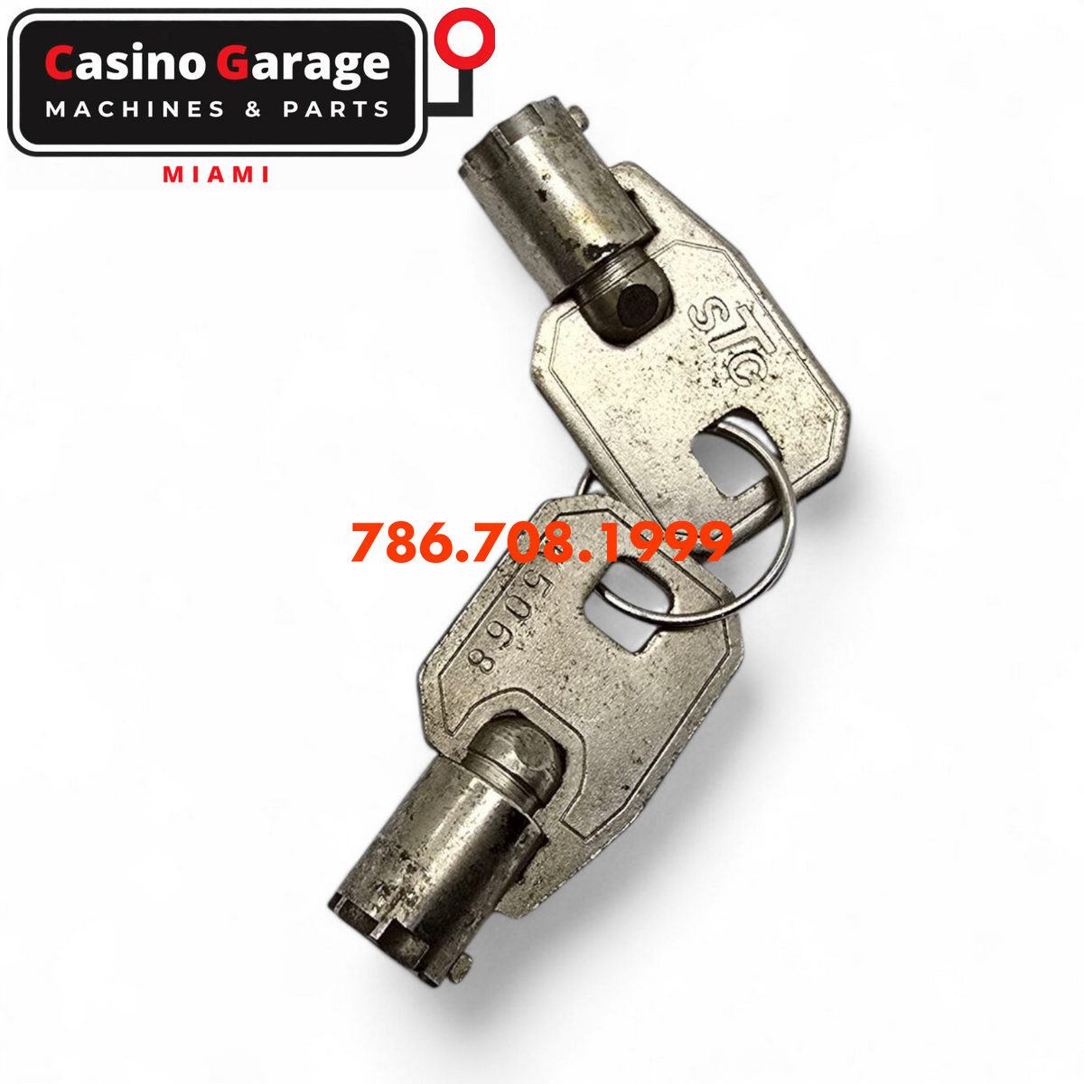 Key Round Barrel Code K5068 Key