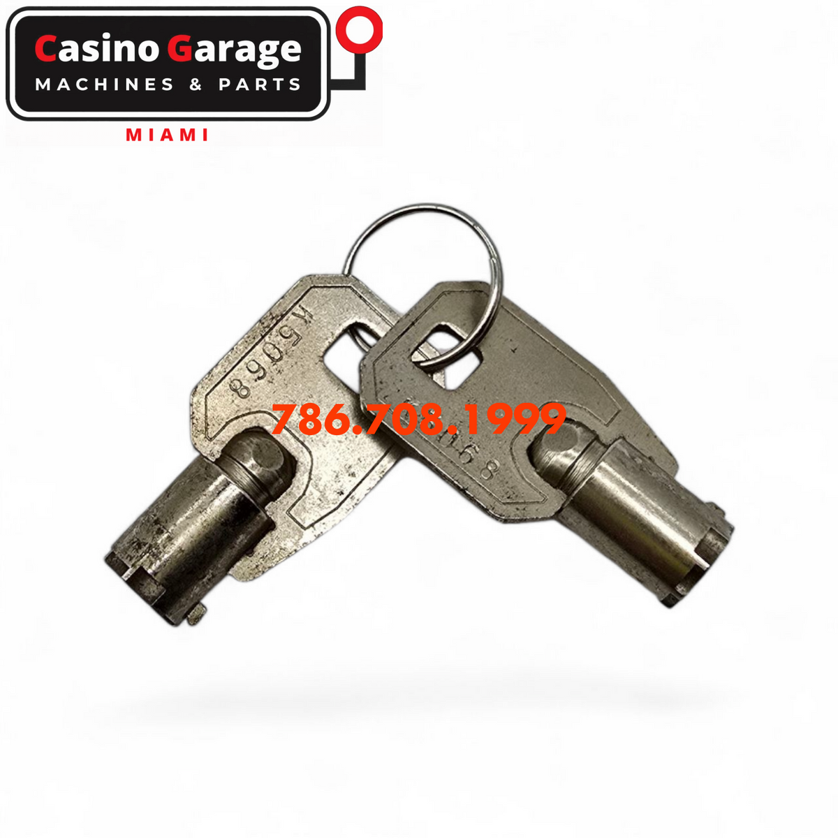 Key Round Barrel Code K5068 Key
