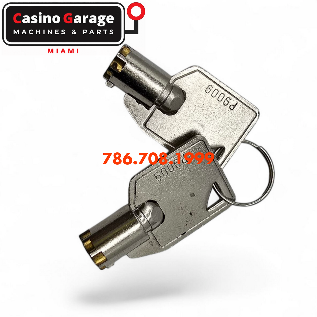 Key Round Barrel Code P9009 key