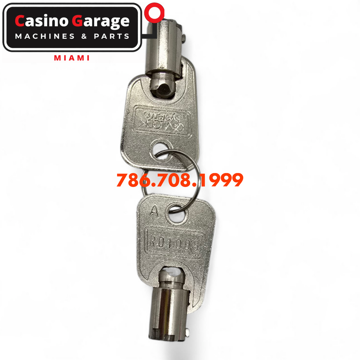 Key Round Barrel Code R01005 Key