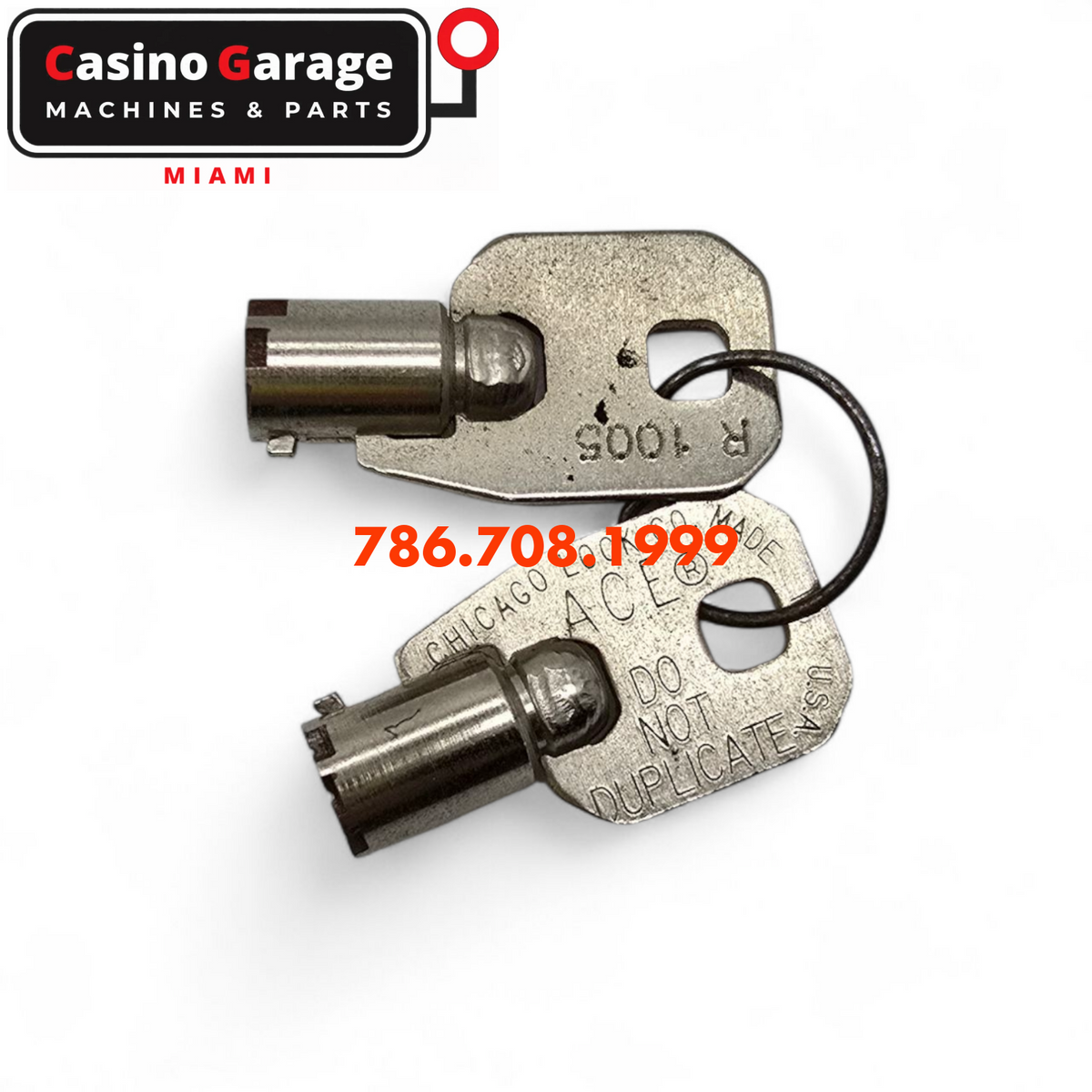 Key Round Barrel Code R1005 Key