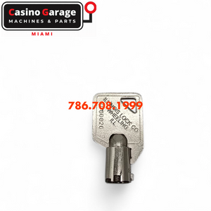 Key Round Barrel Code X000020