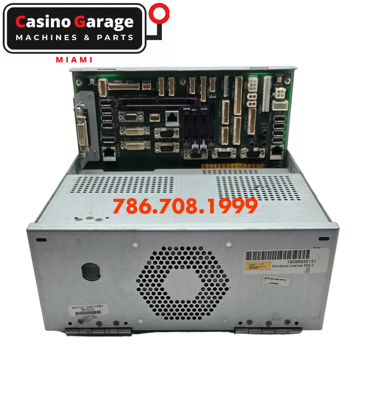 Konami Concerto KP3.5 Backplane With Logic Cage. - Backplanes