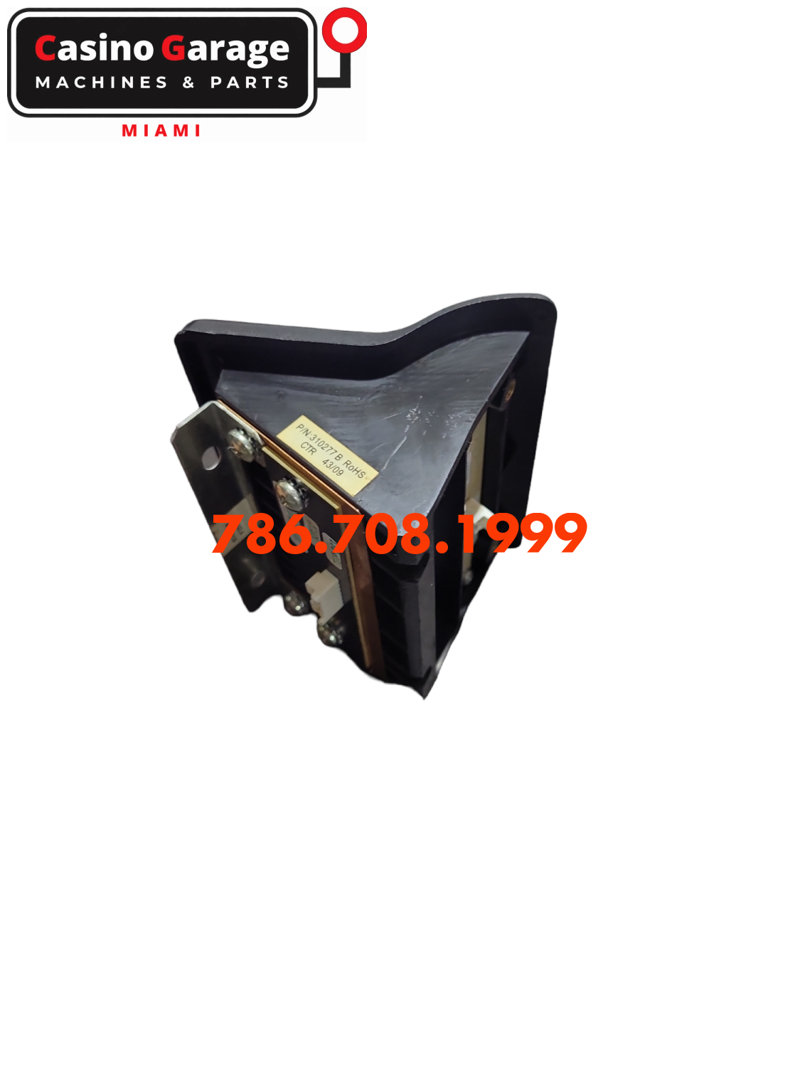 Bezel Konami ( Insert Bill Or Tickets) Parts N° 310277