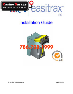 MEI EasiTrax SC Installation Guide