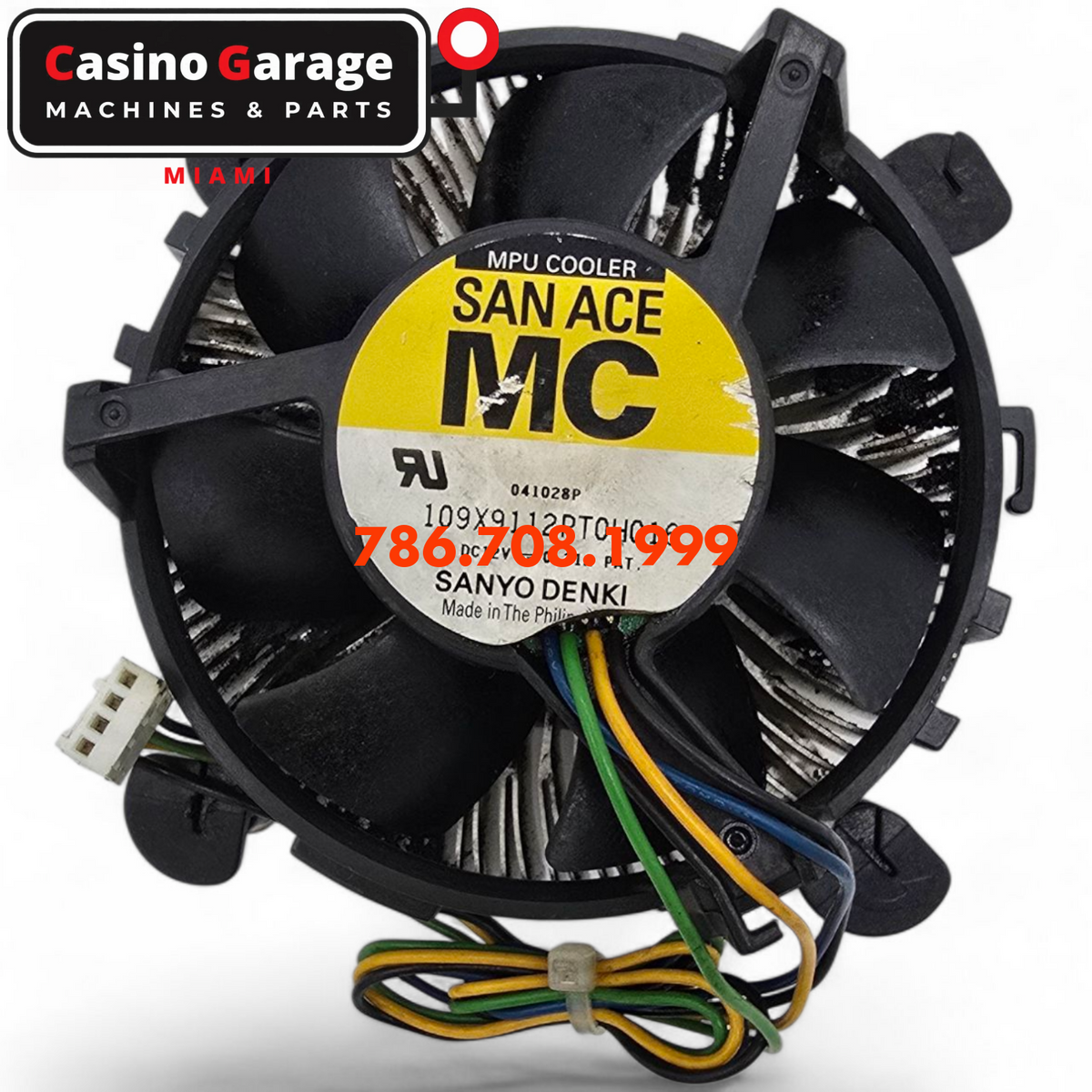 MPU cooler 12V 0.31A SAN ACE MC Fan