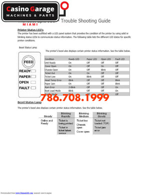 TransAct Epic 950 Troubleshooting Guide