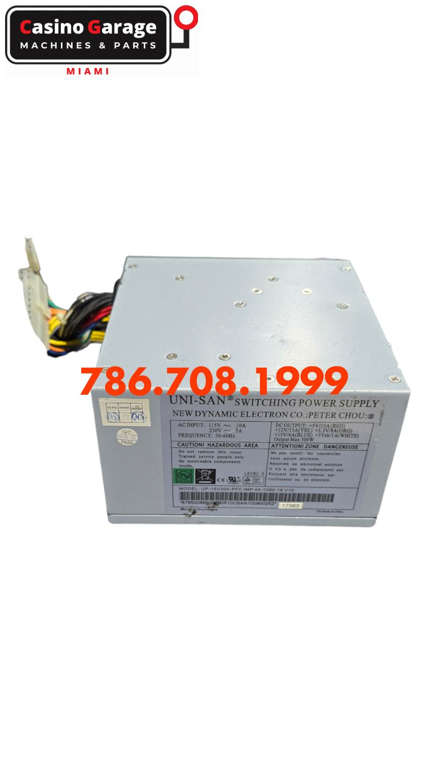 Wms Bb1 - 300W Switching Power Supply Supplies