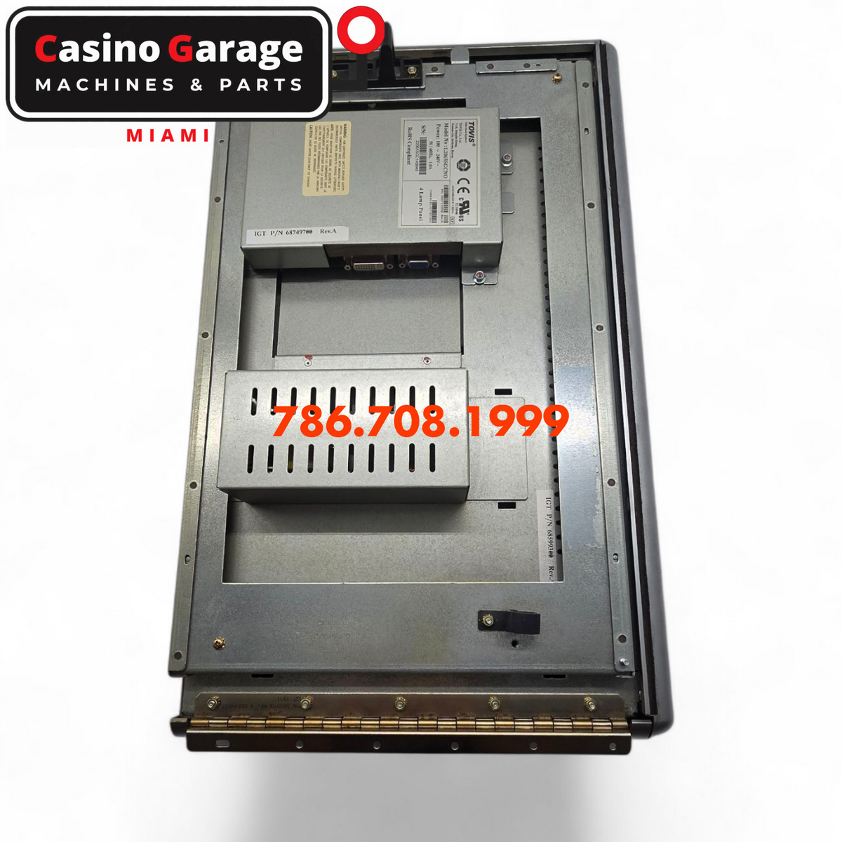 Used IGT G20 Upright Top Box Monitor Monitors
