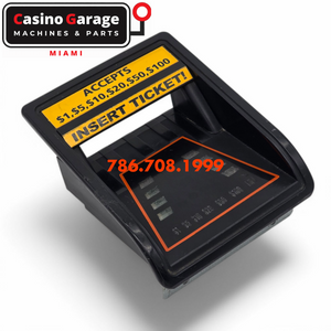 Used Konami JCM Bill Validator Door Bezel