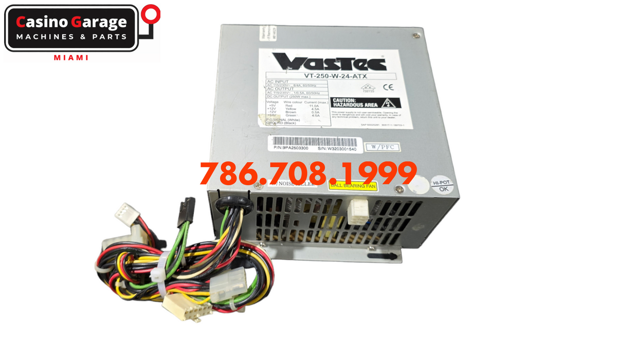 Wms Bb1 - 250W Power Supply Supplies