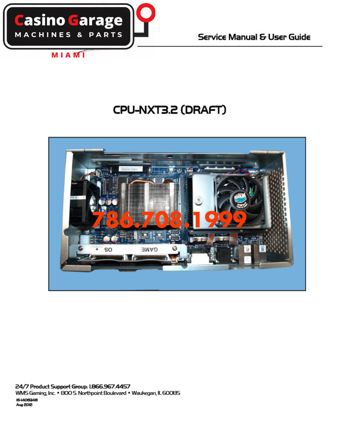 WMS CPU3.2 Service Manual and User Guide Manuals (Digital Download)